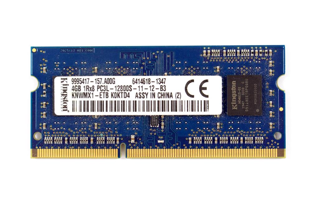 Genuine Kingston 4GB PC3L-12800 DDR3-1600 1600MHz Laptop Memory RAM KNWMX1-ETB